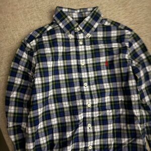 Ralph Lauren Multicolor Plaid Button Down Shirt